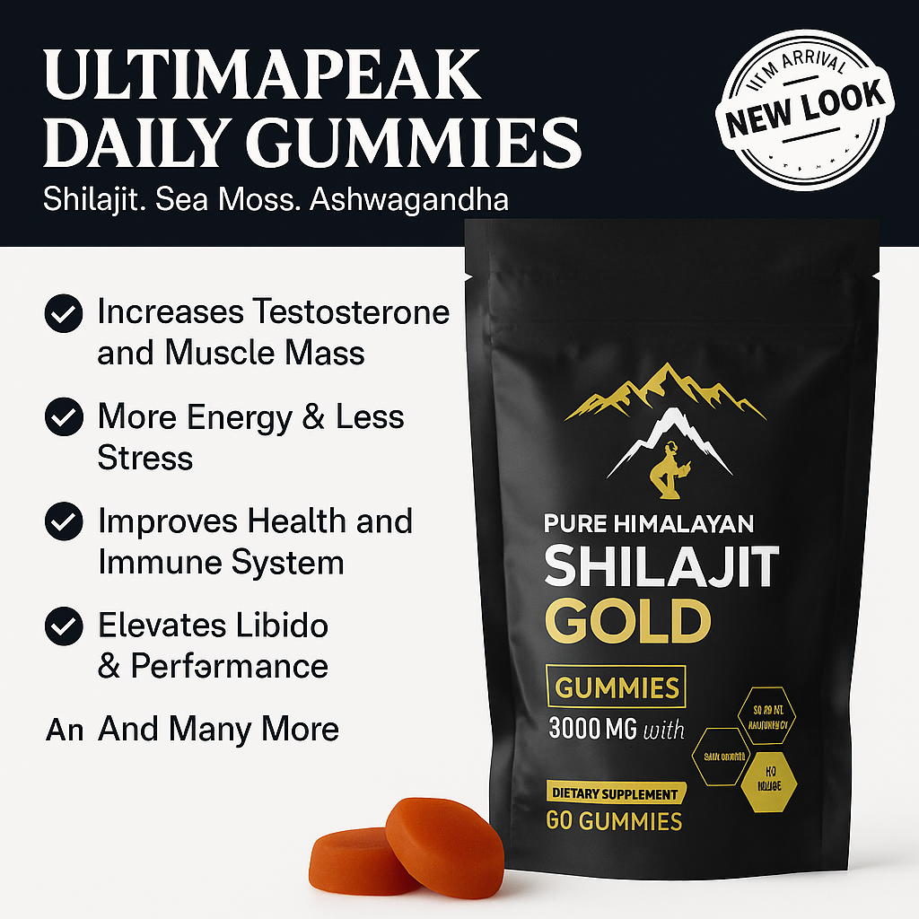 MANCORE LABS™ PURE SHILAJIT GUMMIES