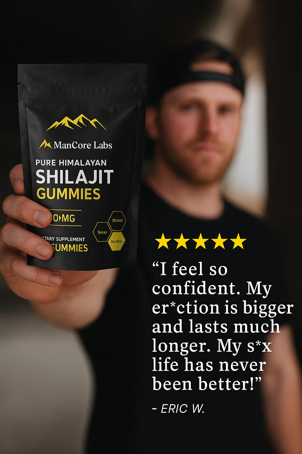 MANCORE LABS™ PURE SHILAJIT GUMMIES